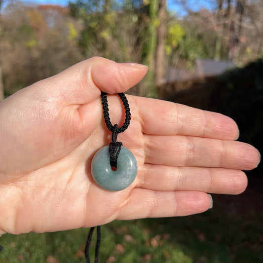 Larimar Rope Necklace - Healing Stone Beings