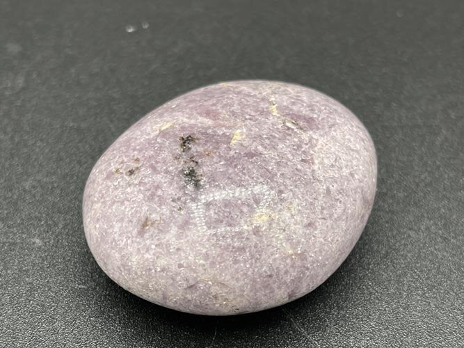 Lepidolite Palm Stone - Healing Stone Beings