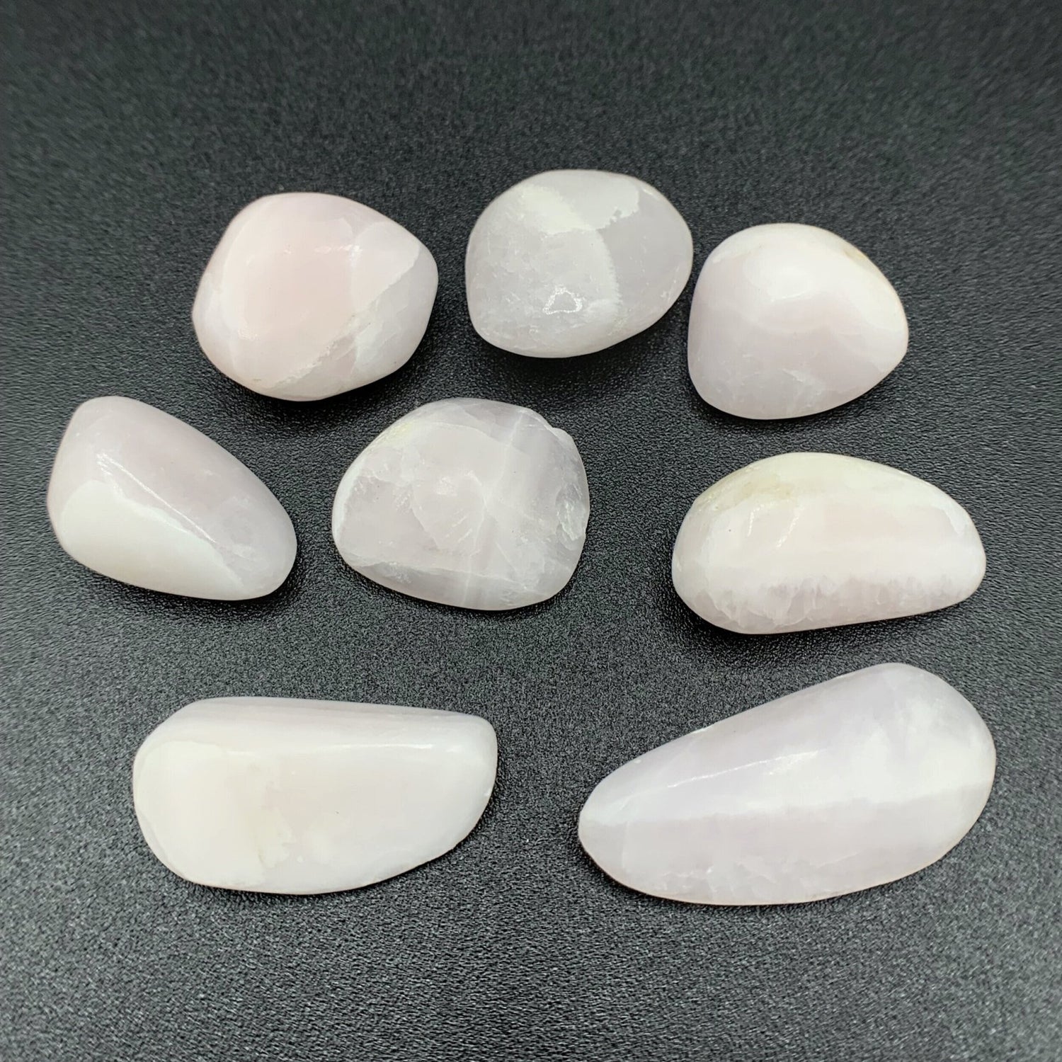 Mangano Calcite Tumbles - Healing Stone Beings