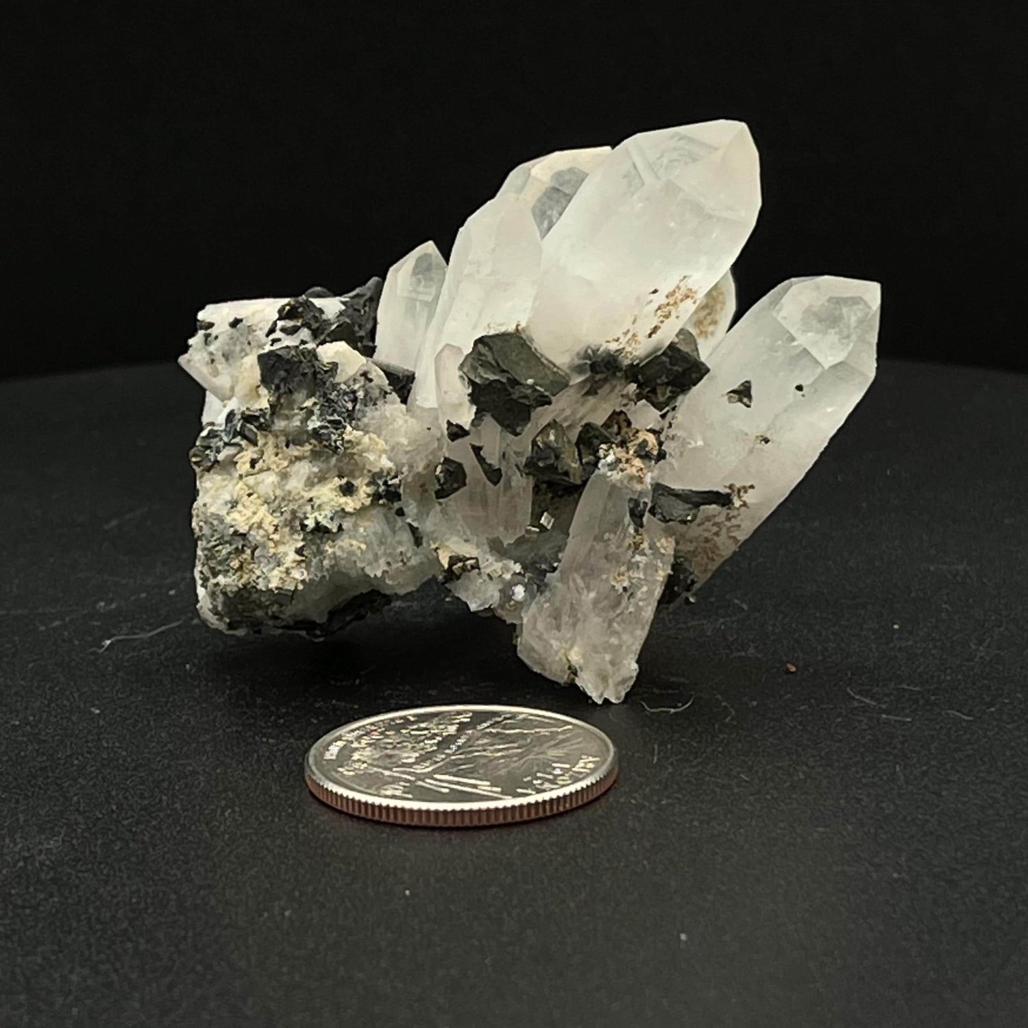 Quartz & Chalcopyrite - Healing Stone Beings