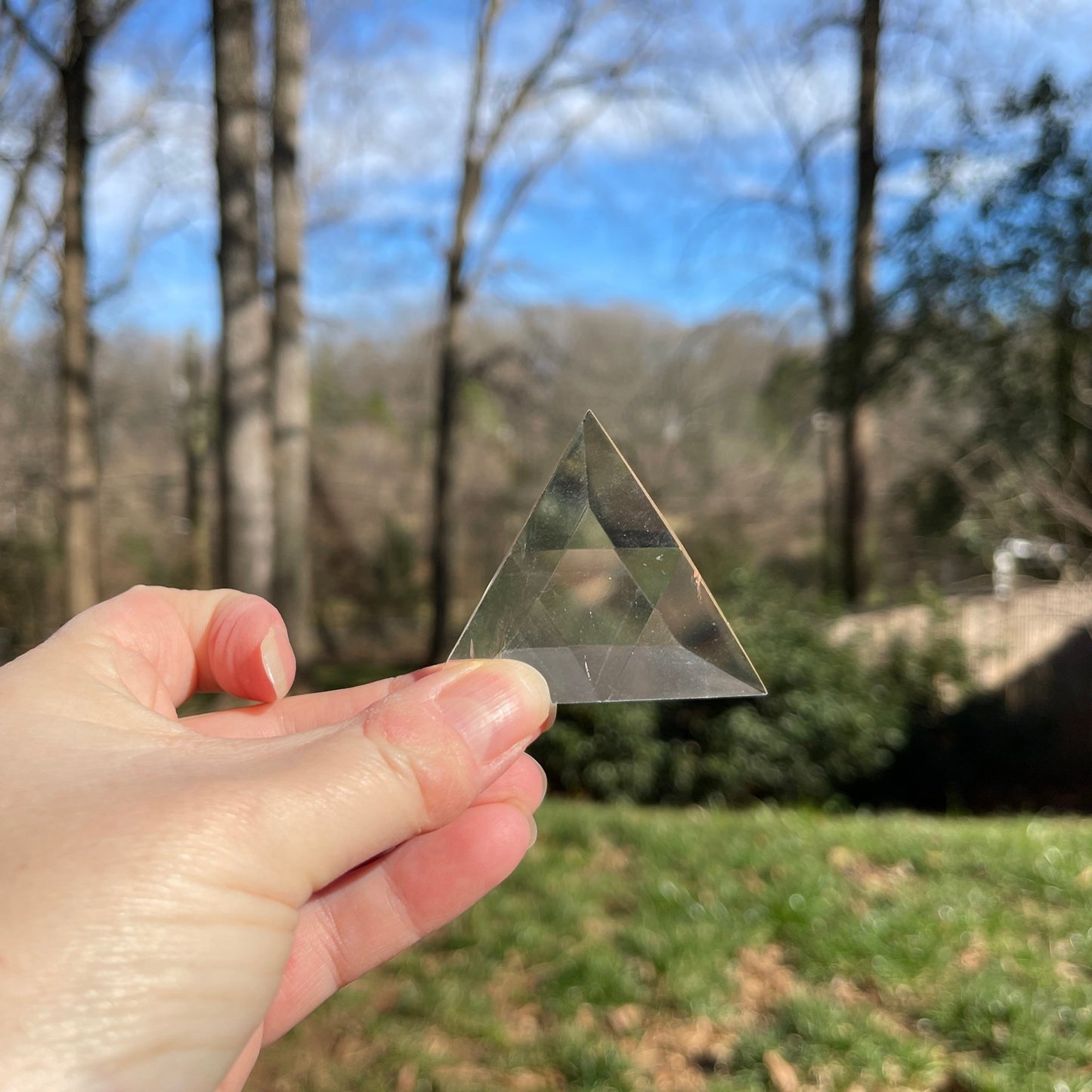 Quartz Channeling Triangles - Healing Stone Beings