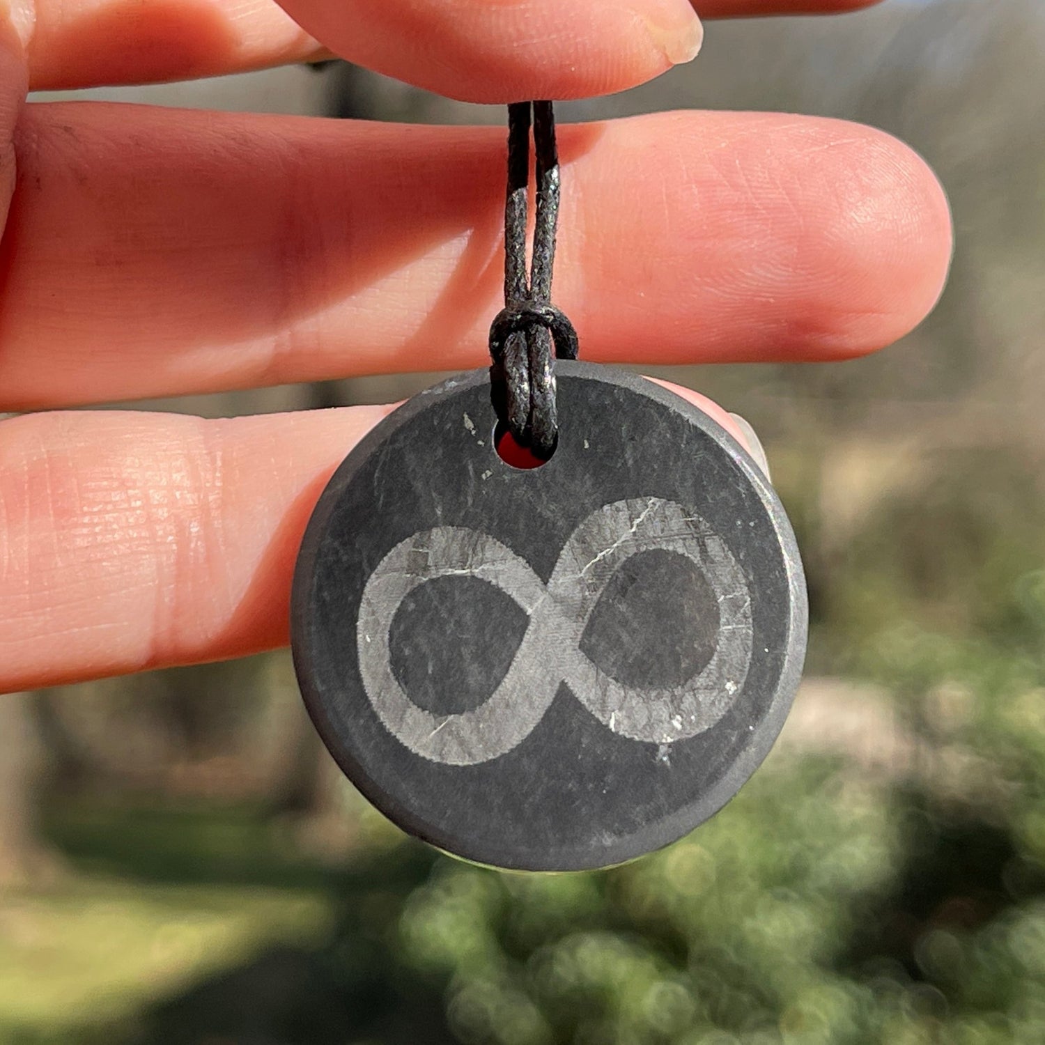 Shungite Necklace - Healing Stone Beings