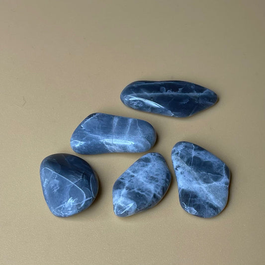 Silver Moonstone Tumble - Healing Stone Beings