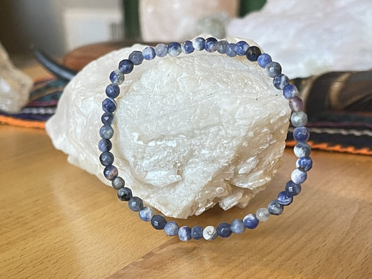 Sodalite Bracelet - Healing Stone Beings