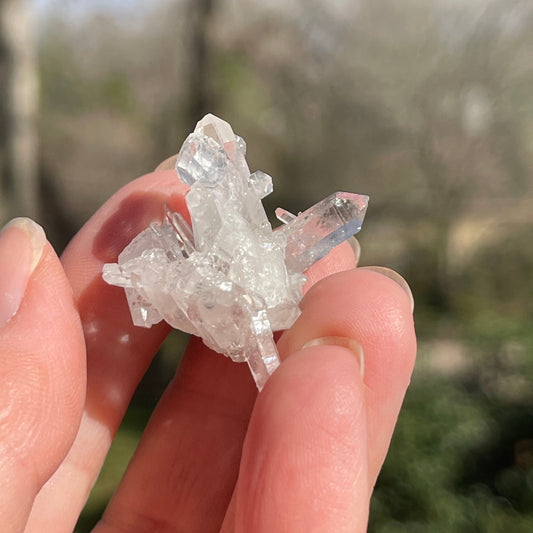 Tibetan Singing Quartz Cluster - Healing Stone Beings