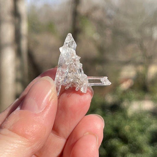 Tibetan Singing Quartz Cluster - Healing Stone Beings