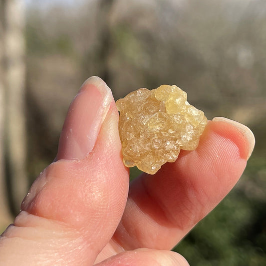 Tibetan Yellow Garnet - Healing Stone Beings