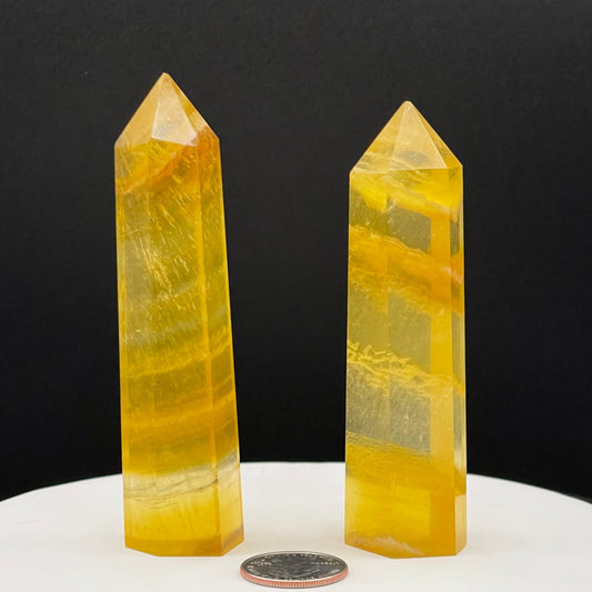 Yellow Fluorite Tower (Medium)