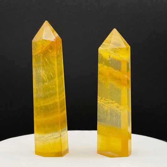 Yellow Fluorite Tower (Medium)